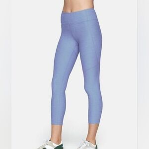 Outdoor Voices Lilac Warm-Up ¾ Leggings Medium • Pastelcore Athleisure Soft Girl
